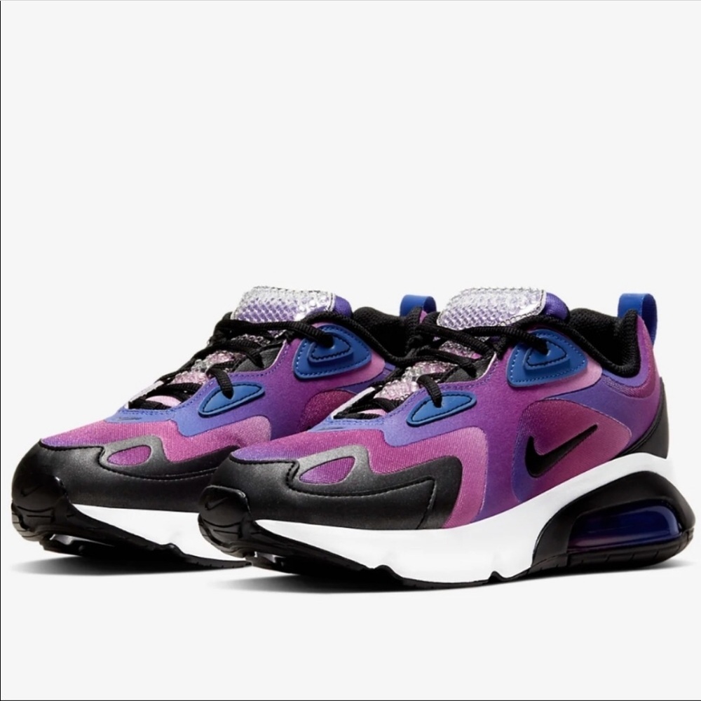 ‼️sold‼️NWT 🍭 Nike Air Max 200 Purple Ombre 9W - Picture 6 of 11